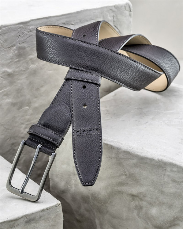 Kahve erkek kemer - Elle Shoes