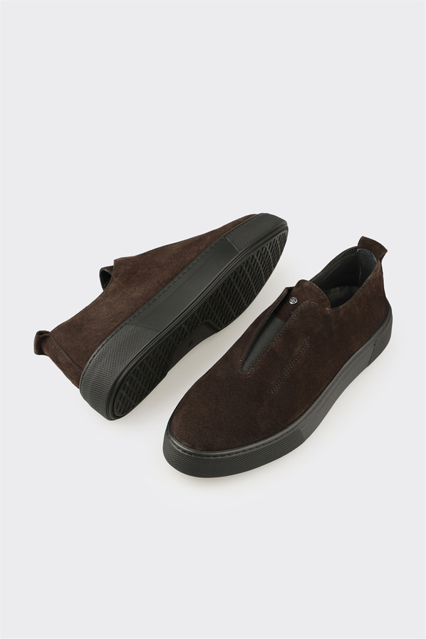 Antrasit Deri Erkek Günlük Ayakkabı