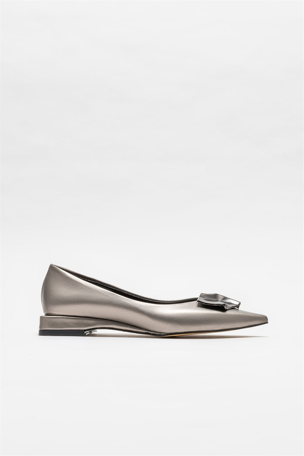Antrasit kadın babet - Elle Shoes