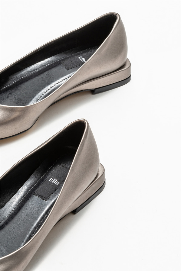 Antrasit kadın babet - Elle Shoes