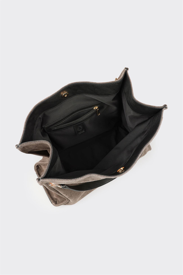 Antrasit Kadın Büyük Omuz Çantası