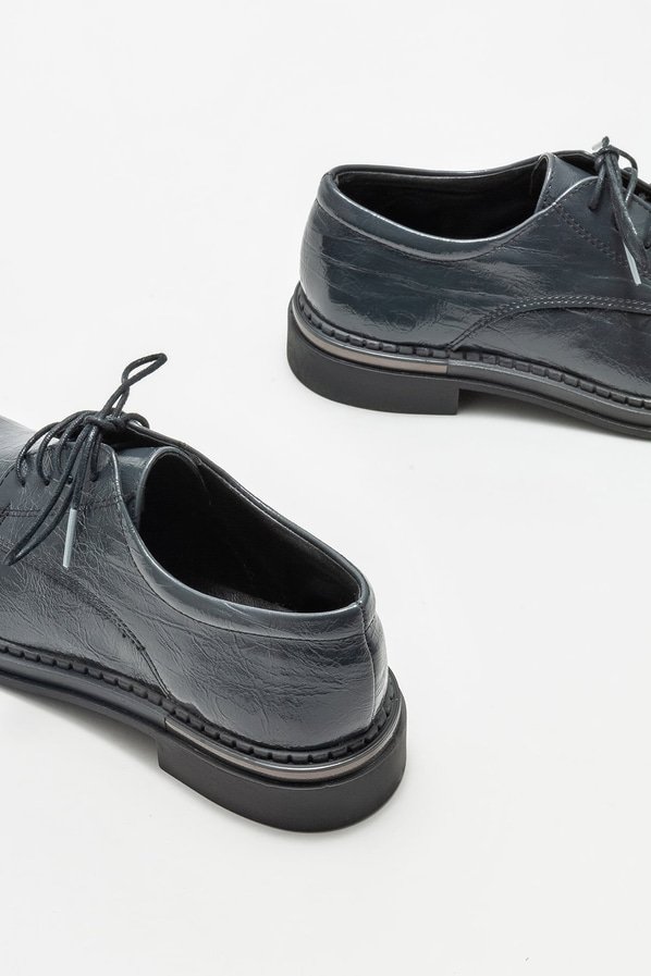 Antrasit düz kadın ayakkabı, günlük kullanım için - Elle Shoes
