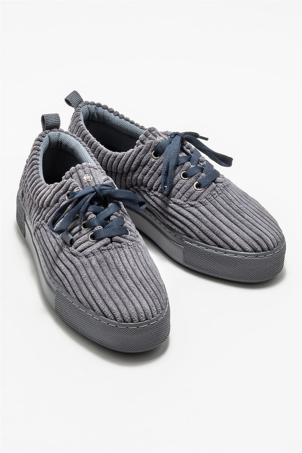 Antrasit kadın sneaker - Elle Shoes