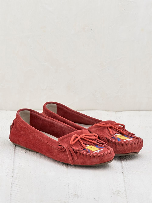 Kırmızı kadın ayakkabı - Elle Shoes