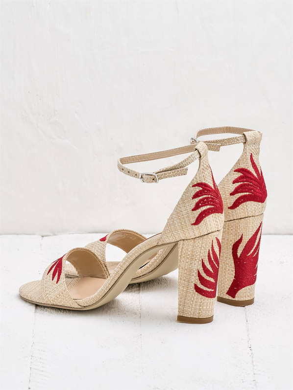 Bej kadın ayakkabı - Elle Shoes