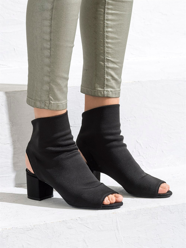 Siyah kadın bot - Elle Shoes