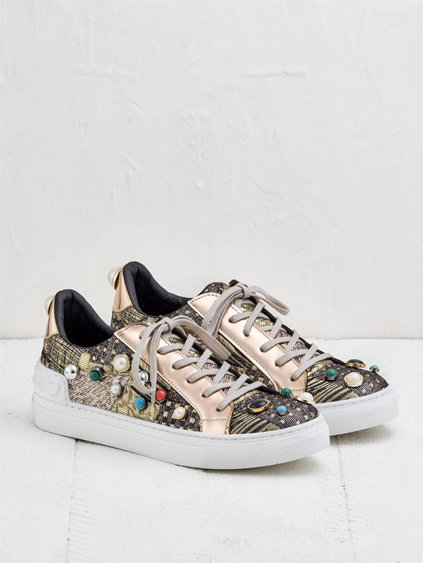 Pudra kadın ayakkabı - Elle Shoes