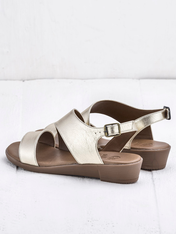 AUBRIE BAYAN SANDALET ALTIN