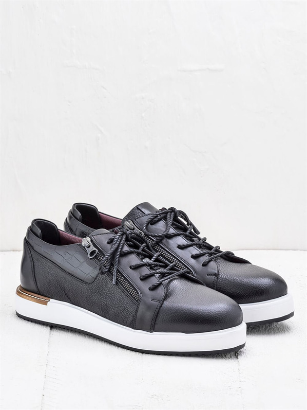 Siyah erkek ayakkabı - Elle Shoes