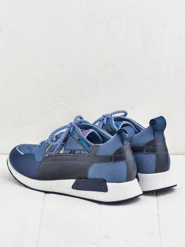 Mavi erkek ayakkabı - Elle Shoes