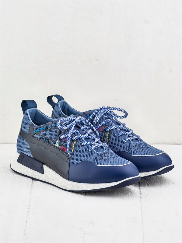 Mavi erkek ayakkabı - Elle Shoes