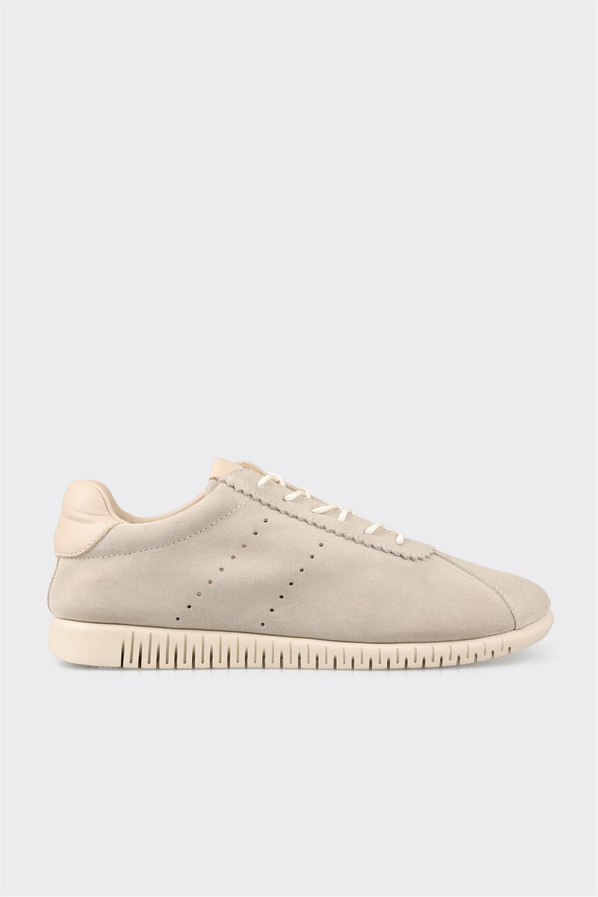 Bej deri kadın sneaker - Elle Shoes