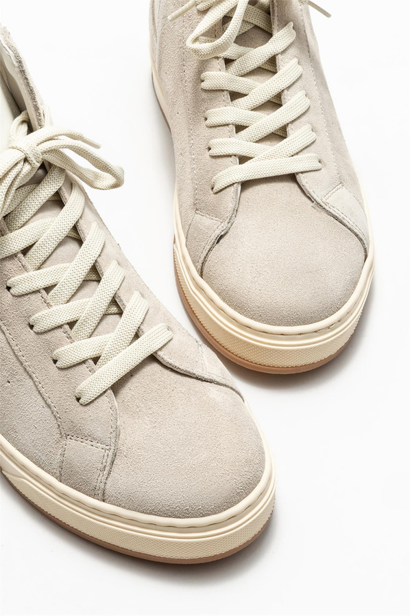 Bej deri kadın bot - Elle Shoes