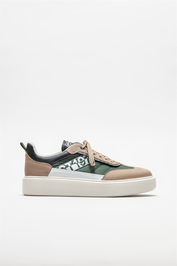 Bej erkek spor ayakkabı - Elle Shoes