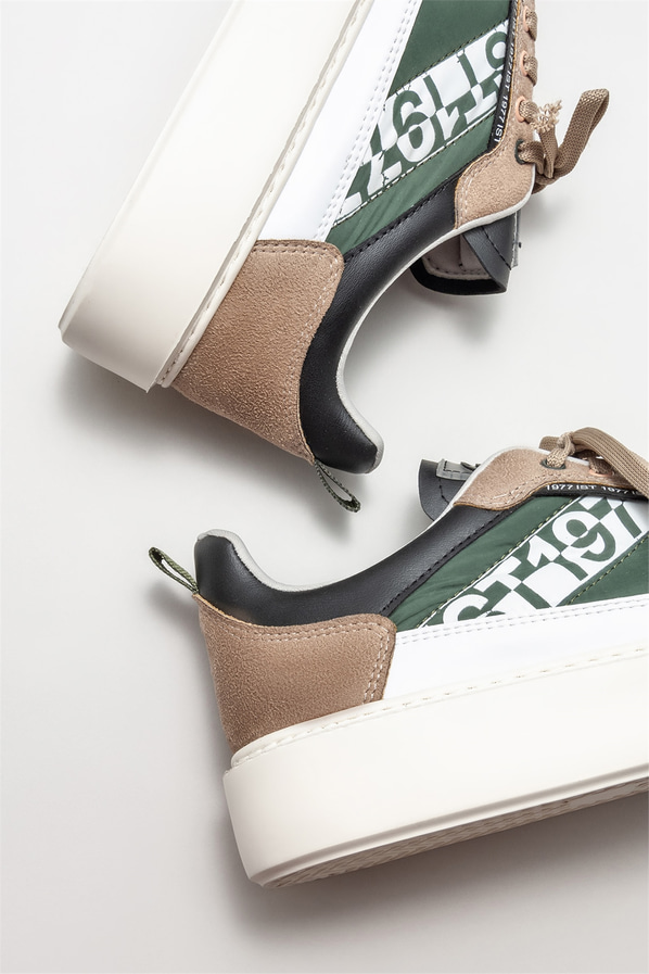 Bej erkek spor ayakkabı - Elle Shoes