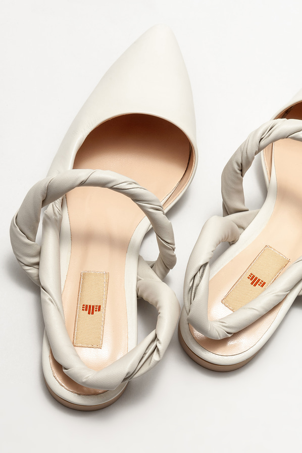 Bej kadın babet - Elle Shoes