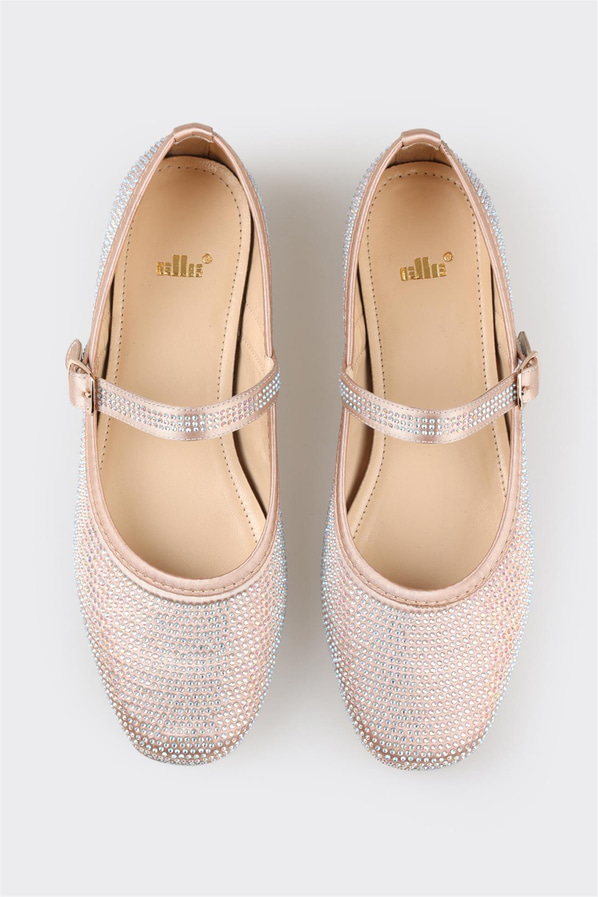Bej kadın babet - Elle Shoes