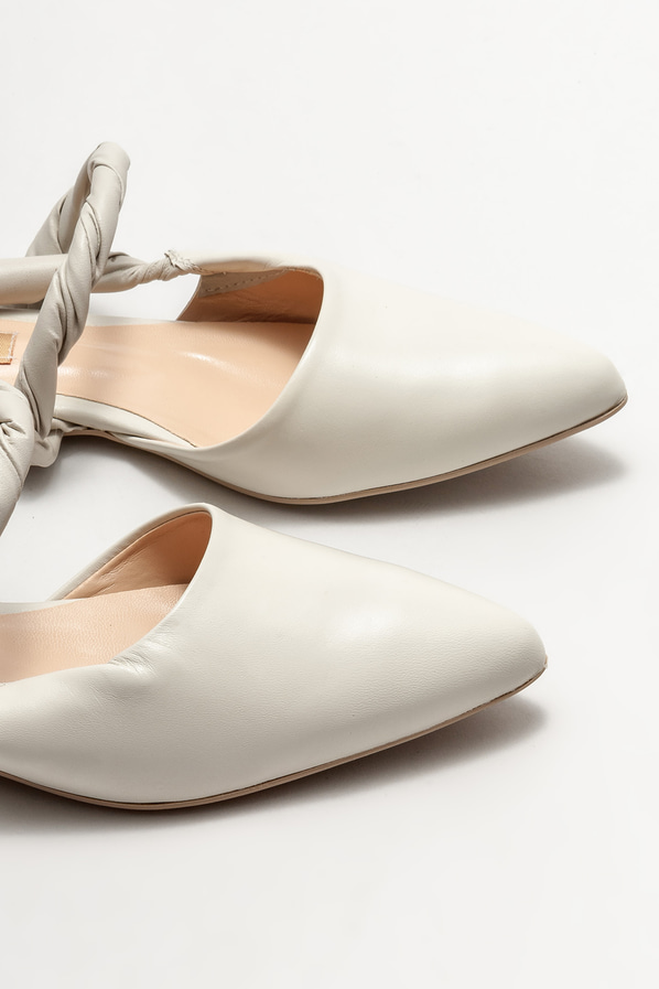 Bej kadın babet - Elle Shoes