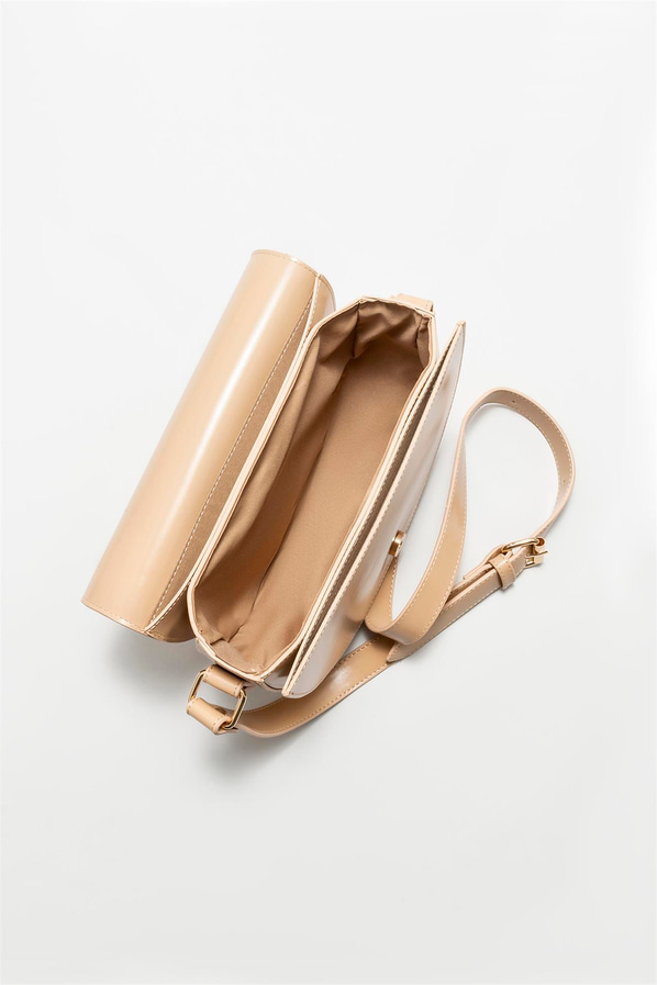 Bej kadın çapraz çanta - Elle Shoes