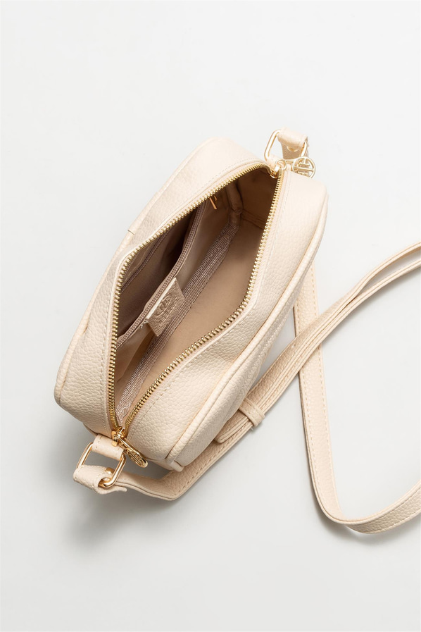 Bej kadın çapraz çanta - Elle Shoes