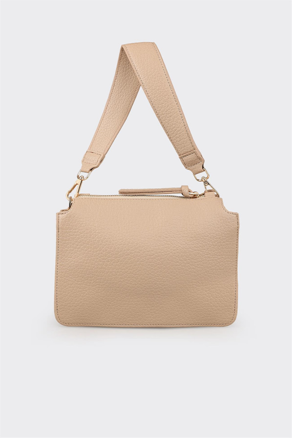 Bej Kadın Çapraz Çanta