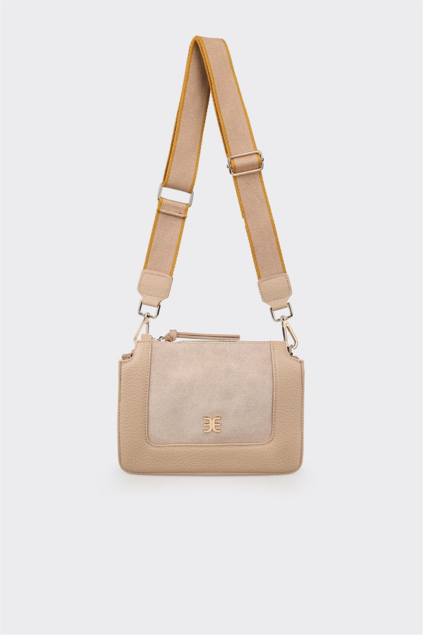Bej Kadın Çapraz Çanta