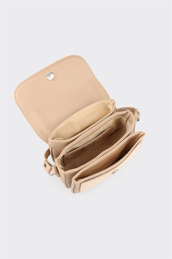 Bej Kadın Çapraz Çanta