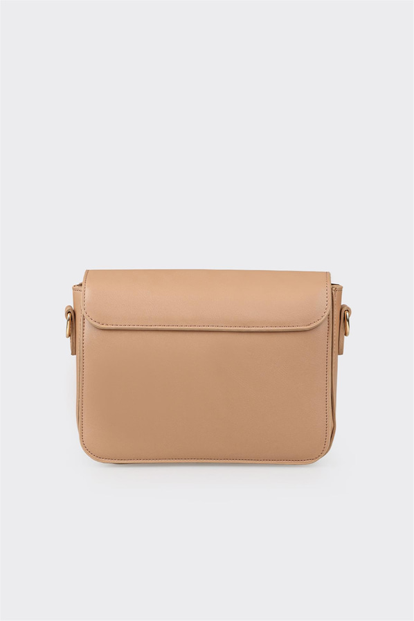 Bej kadın çapraz çanta - Elle Shoes