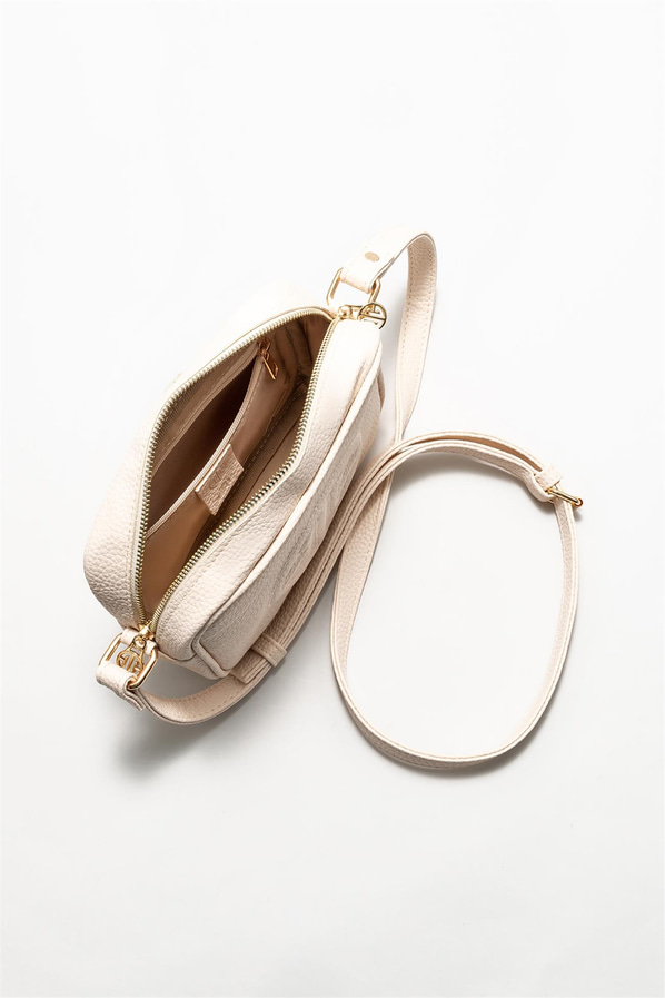 Bej kadın çapraz çanta - Elle Shoes