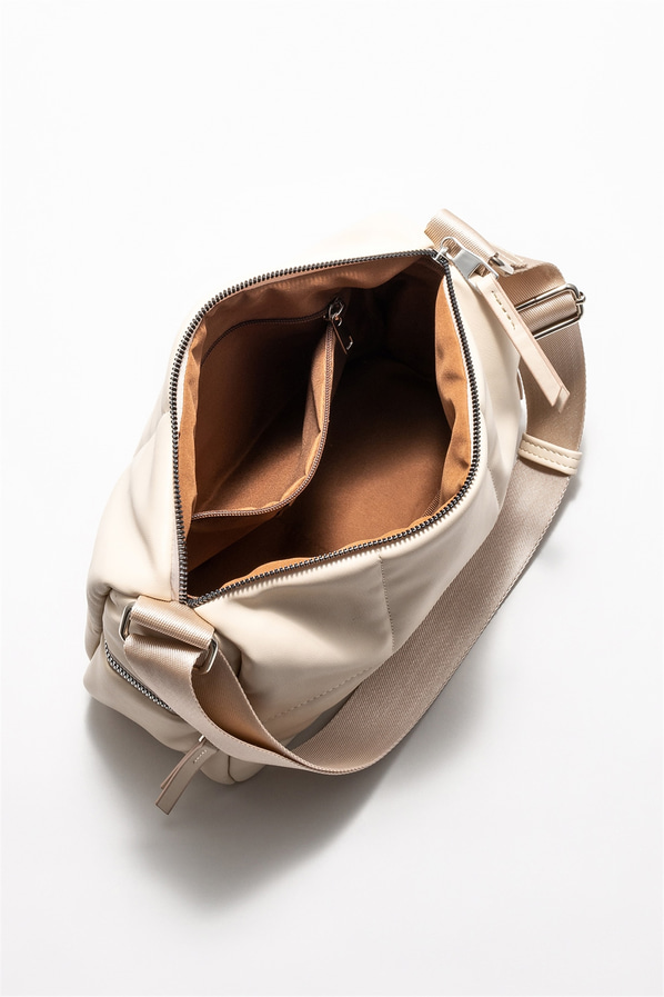 Bej kadın çapraz çanta - Elle Shoes