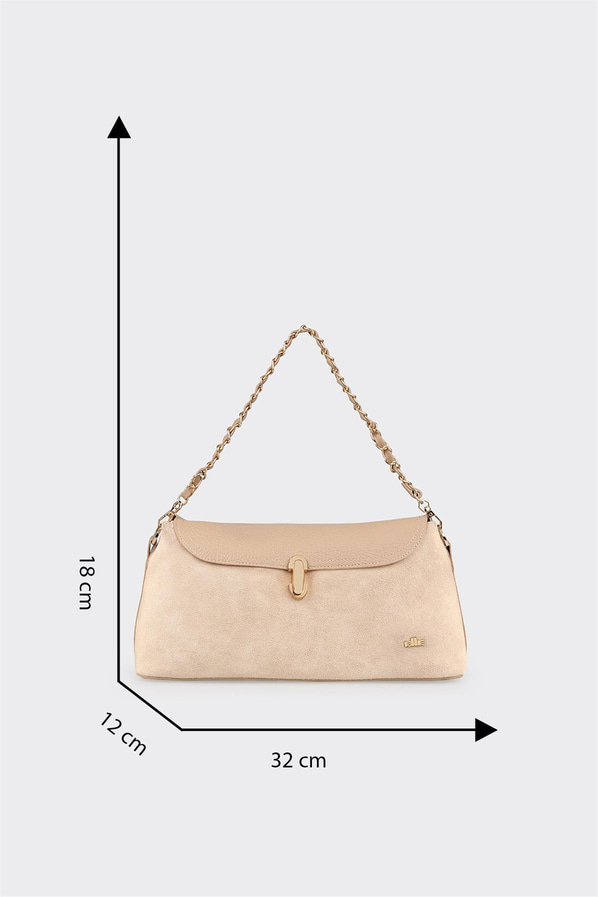 Bej Kadın Çapraz Çanta