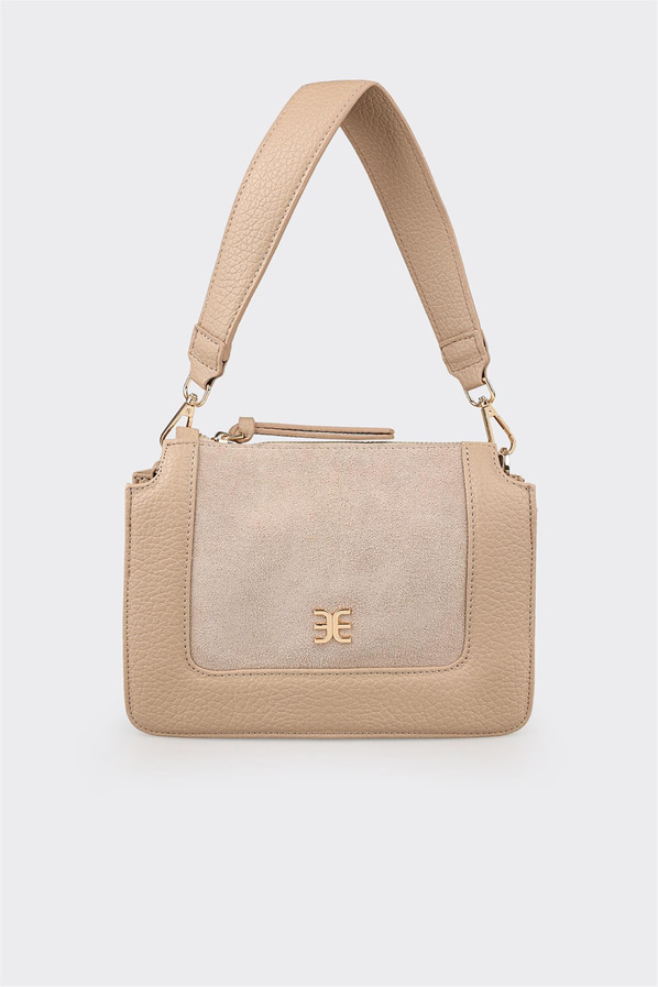 Bej Kadın Çapraz Çanta