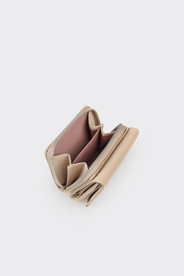 Bej kadın cüzdan - Elle Shoes