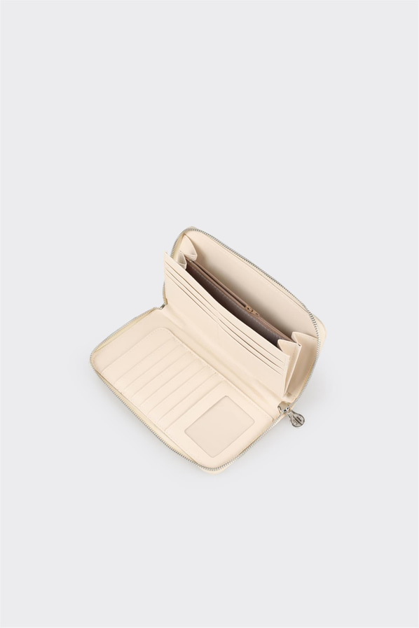 Bej kadın cüzdan - Elle Shoes