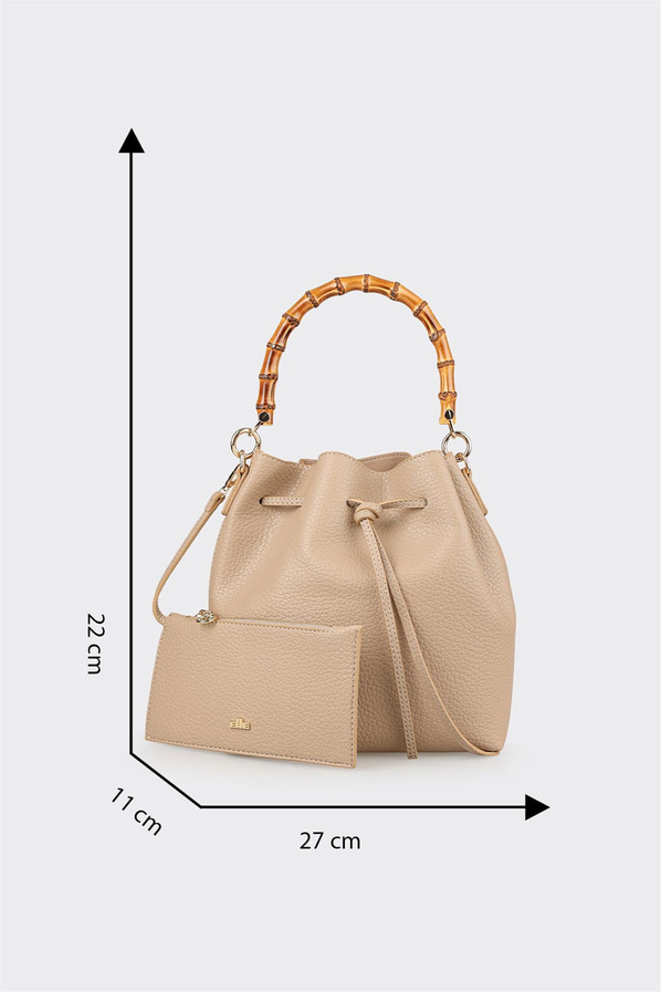 Bej Kadın El Çantası