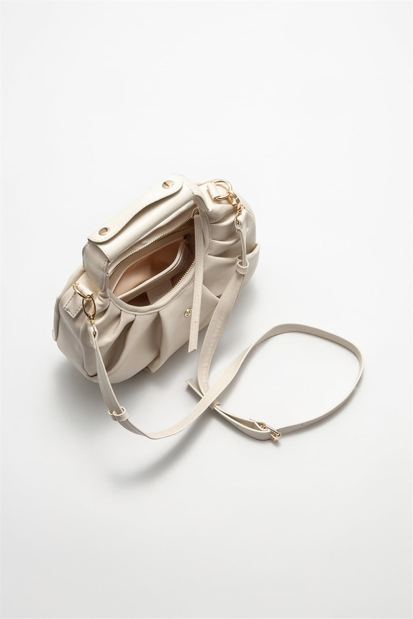 Bej kadın el çantası - Elle Shoes