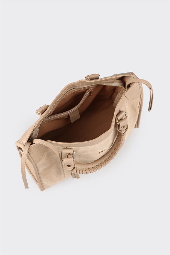 Bej kadın el çantası - Elle Shoes