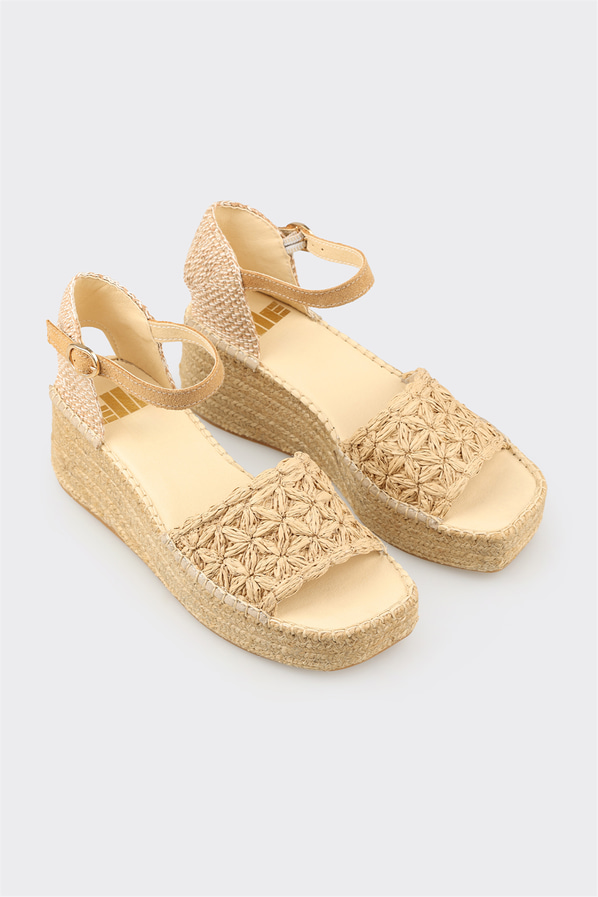 Bej Kadın Espadril