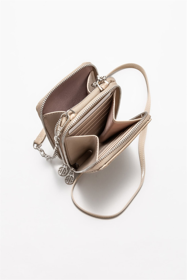 Bej kadın çapraz çanta - Elle Shoes