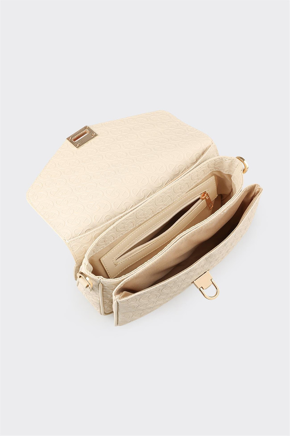 Bej Kadın Küçük El Çantası