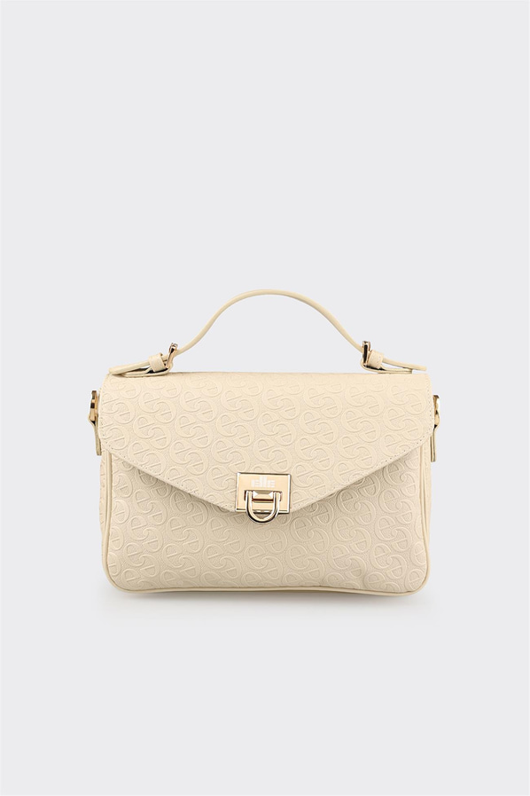 Bej Kadın Küçük El Çantası