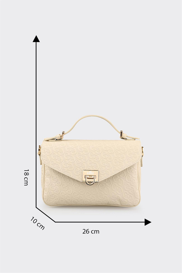 Bej Kadın Küçük El Çantası