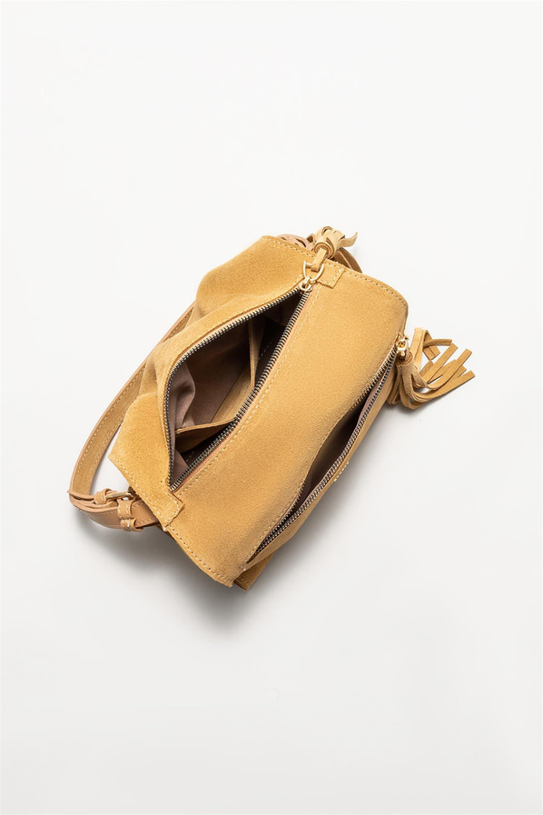 Bej kadın omuz çantası - Elle Shoes