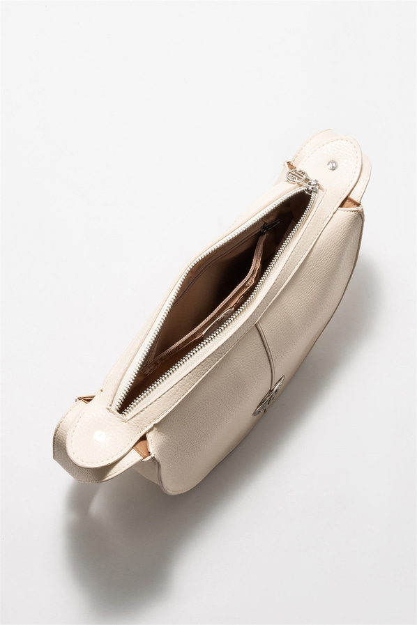 Bej kadın omuz çantası - Elle Shoes