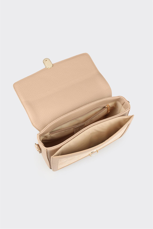 Bej Kadın Omuz Çantası