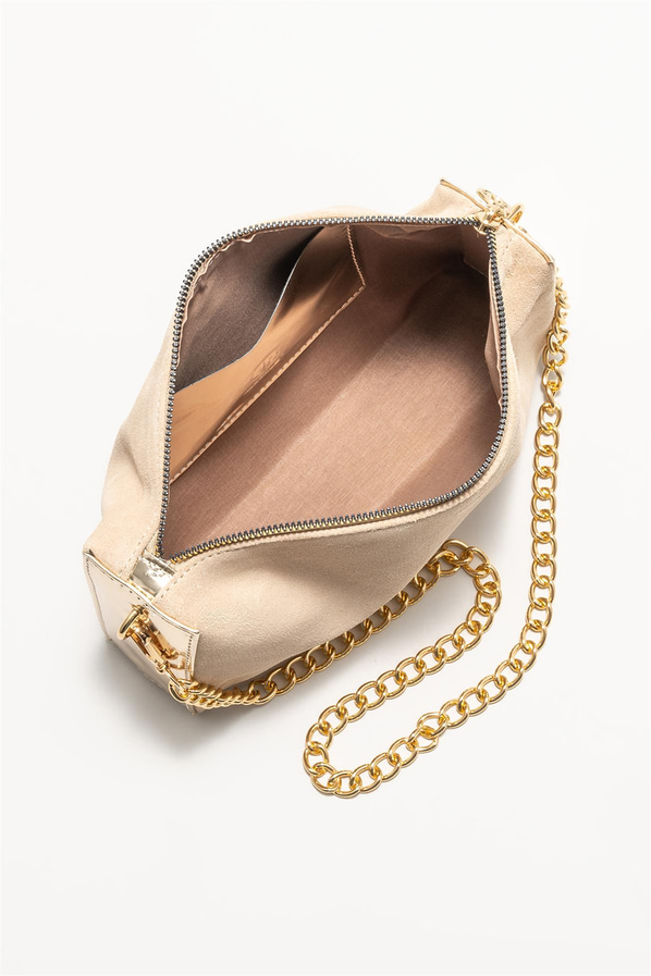 Bej kadın omuz çantası - Elle Shoes