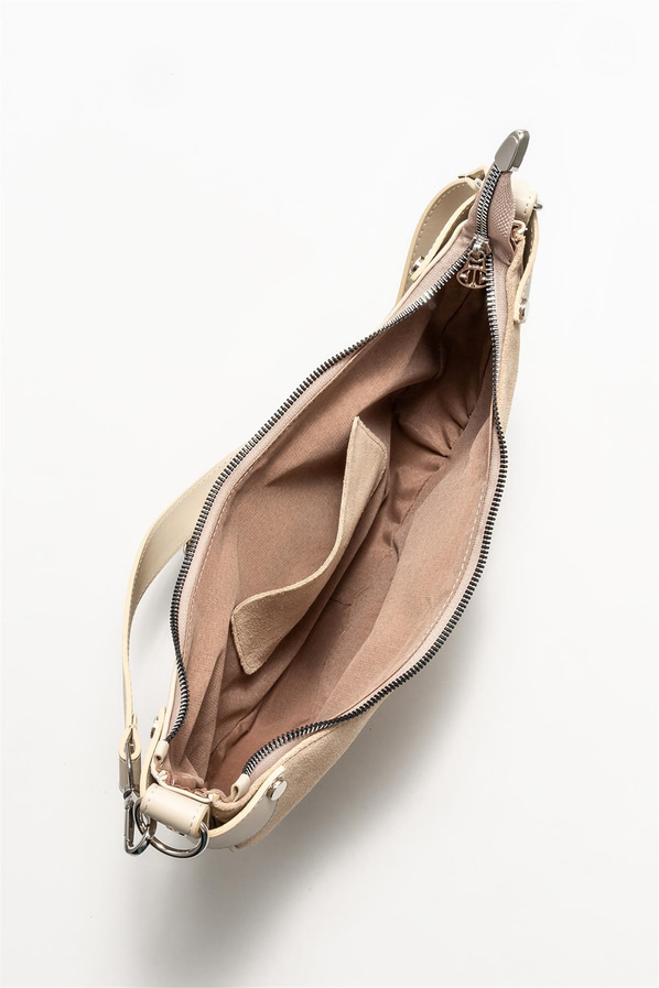 Bej kadın omuz çantası - Elle Shoes