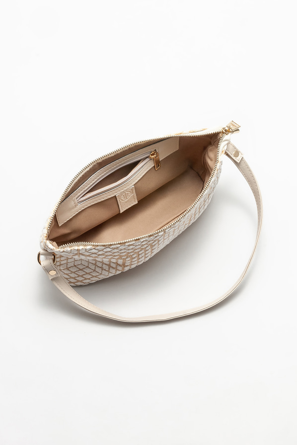 Bej kadın omuz çantası - Elle Shoes