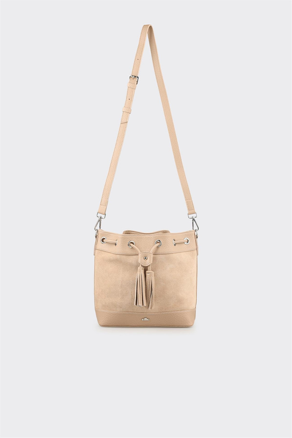 Bej Kadın Omuz Çantası