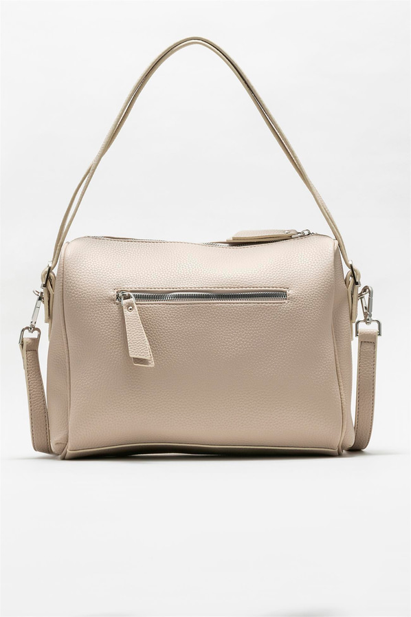 Bej kadın omuz çantası - Elle Shoes